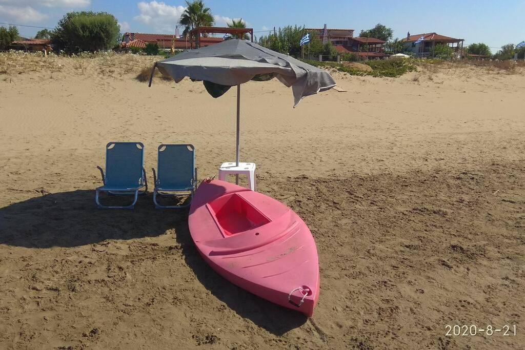 Holiday home παραθαλάσσια στην παραλία κατακόλου Pyrgos (Elis)
